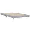 vidaXL Bedframe bewerkt hout betongrijs 90x200 cm