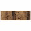 vidaXL TV Wandkast Oud Hout 98 x 31 x 29,5 cm Bewerkt hout