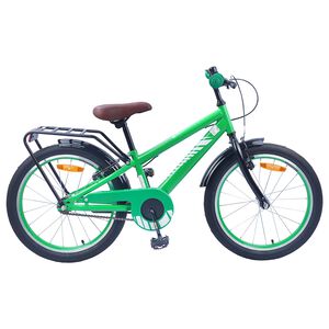 vidaXL Kinderfiets 20 Inch voor 6-11 jaar oud Groen