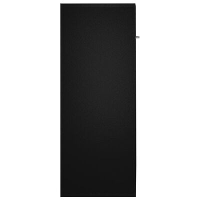 vidaXL Dressoir 60x30x75 cm spaanplaat zwart