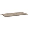 vidaXL Tuinbankkussen 100x50x3 cm oxford stof taupe