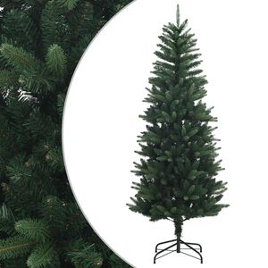 vidaXL Artificial Hinged Christmas Tree 120 cm PE en PVC Groen