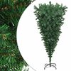 vidaXL Kerstbomen PVC, Steel Groen