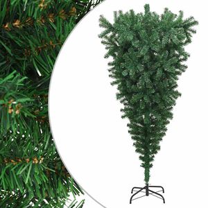vidaXL Kerstbomen PVC, Steel Groen