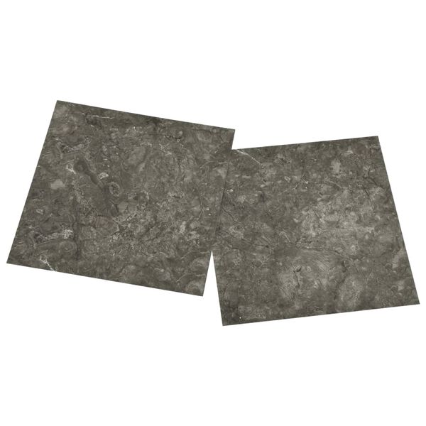 vidaXL Vloerplanken 20 st zelfklevend 1,86 m² PVC grijs