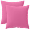 vidaXL Kussensloop 2 pcs HEERLEN Roze 40 x 40 cm Polyester