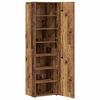 vidaXL Hoge kast 2 pcs Oudhout 50 x 42,5 x 185 cm