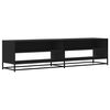 vidaXL Tv-meubel 180,5x40x46 cm bewerkt hout zwart