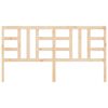 vidaXL Hoofdbord 206x4x100 cm massief grenenhout