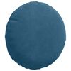 vidaXL Zitkussens 2 stuks Blauw &Oslash; 40 x 13 cm Fluweel