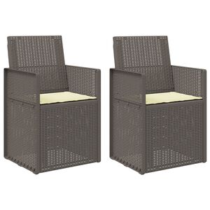 vidaXL Tuin Eetstoelen PP