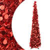 vidaXL Pop-up kerstboom 150 cm PET Rood