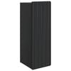 vidaXL Wandkast 33 x 34,5 x 93,5 cm Bewerkt hout Zwart