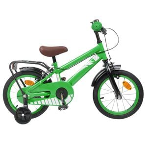 vidaXL Kinderfiets 12 Inch voor 2-4 jaar oud Groen