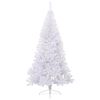 vidaXL Kunstkerstboom met 300 LED Wit 240 cm PVC en staal