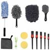vidaXL Auto Borstelset Multikleur poly rattan