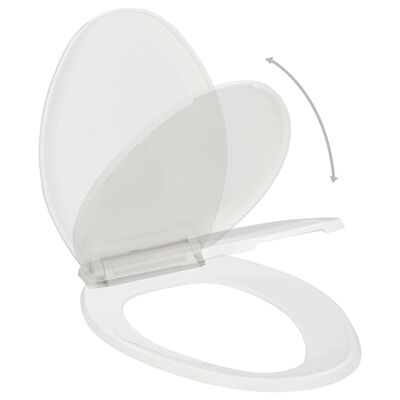 Teken Sanctie rekken vidaXL Toiletbril soft-close met quick-release ontwerp wit online kopen |  vidaXL.be