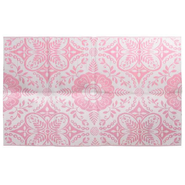 vidaXL Buitenkleed ARAKIL 190x290 cm PP roze