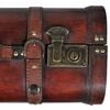 vidaXL Schatkisten 2 st vintage-stijl hout bruin