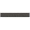 vidaXL Wandhoofdbord 12 st 90 x 15 cm Donkergrijs Stof