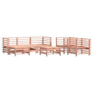 vidaXL 7-delige Loungeset massief douglashout