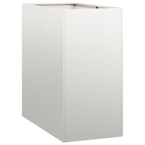 vidaXL Plantenbak 40x80x80 cm roestvrij staal