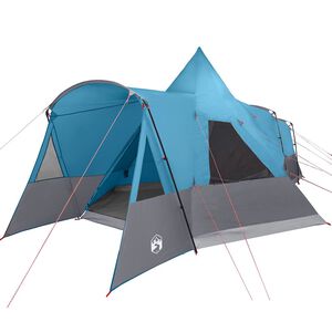 vidaXL Teepee Tent 8-Persoon 8-persoons Blauw