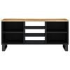 vidaXL Tv-meubel 100x33x46 cm massief mangohout en bewerkt hout