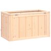 vidaXL Hamsterkooi 60x30x35 cm massief vurenhout