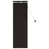 vidaXL Jaloezie Donkerbruin 40 x 130 cm 35 mm Massief Paulowniahout