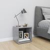 vidaXL Tv-meubel 37x35x37 cm bewerkt hout betongrijs