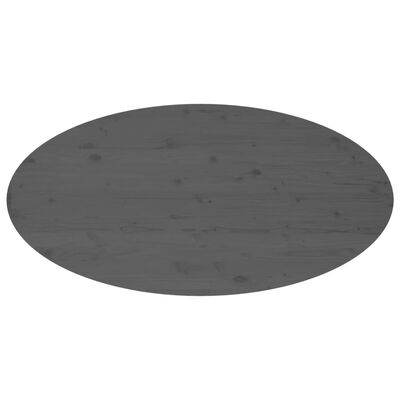 vidaXL Salontafel 110x55x45 cm massief grenenhout grijs