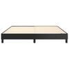 vidaXL Boxspring bed kunstleer zwart 160x200 cm