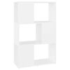 vidaXL Boekenkast/kamerscherm 60x24x94 cm bewerkt hout wit