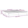 vidaXL Boxspring bed 160x200 cm fluweel zwart