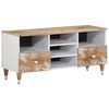 vidaXL Tv-meubel 100x33,5x46 cm massief mangohout