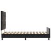 vidaXL Boxspringbed met hoofdeinde Zwart 80 x 200 cm Fluweel