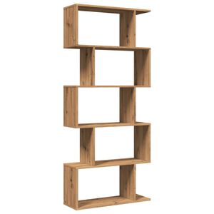 vidaXL Kamerscherm / boekenkast 5-laags 70x24x161 cm hout artisanaal