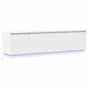 vidaXL TV-kast 180 x 38 x 49 cm Wit Bewerkt hout