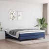 vidaXL Pocketveringmatras medium 180x200x20 cm stof bl&aring;