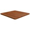 vidaXL Tafelblad vierkant 60x60x2,5cm behandeld eiken donkerbruin