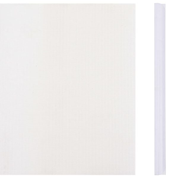vidaXL Tuinscherm 35x0,19 m PVC wit