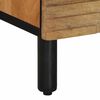 vidaXL Dressoir 60x33x75 cm massief mangohout bruin