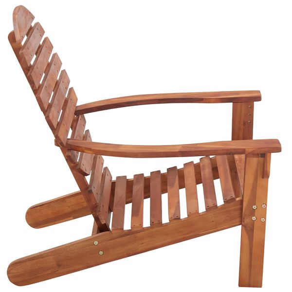 vidaXL Stoel Adirondack massief acaciahout