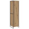 vidaXL Warderobe Ambachtelijk eiken 50 x 50 x 200 cm Bewerkt hout