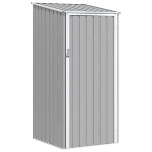 vidaXL Tuinschuur 87x98x159 cm gegalvaniseerd staal grijs