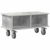vidaXL TV-standaard 68,5 x 35 x 35 cm Beton Grijs Bewerkt hout
