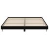 vidaXL Bedframe zonder matras 160x200 cm spaanplaat zwart