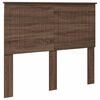 vidaXL Hoofdbord Bruin Eiken Bewerkt hout
