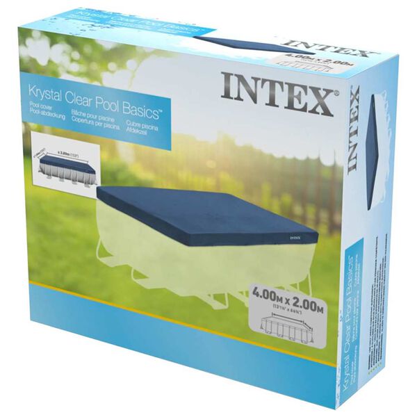 Intex Zwembadhoes rechthoekig 390x180 cm 28037